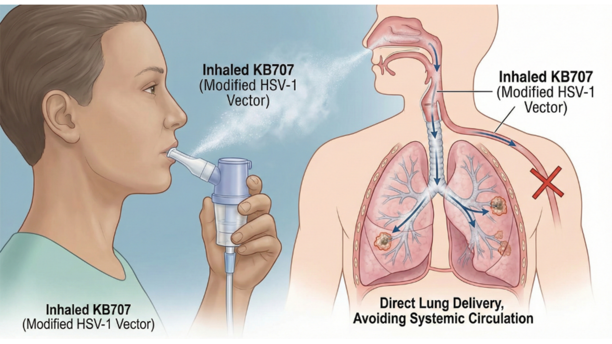 Krystal Biotech KB707: Đột Phá Liệu Pháp Gen Dạng Hít Cho Ung Thư Phổi